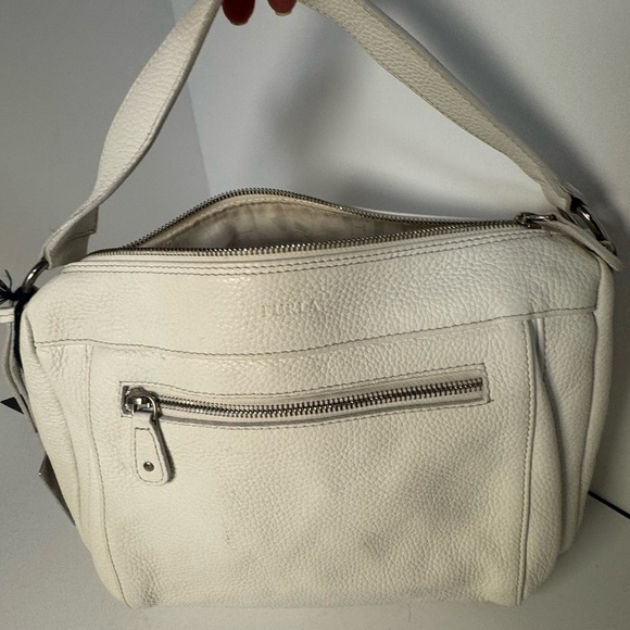 Furla White Leather Shoulder Bag - Picture 13 of 13